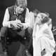 Ford and Fisher on the set of Star Wars, 1978. Image via AP.